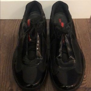 Men’s Prada sneakers worn once perfect  condition